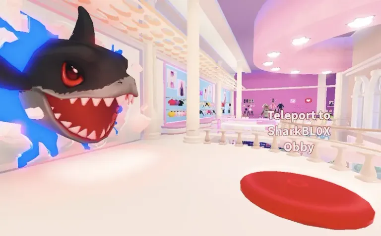 How to Get the 🔵 Blueberry Shark Buddy in Blueberry 💙 Clothing Store