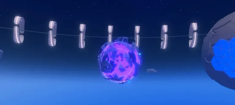 57. Collect 20 Blue Stars on the Rising Lava obby