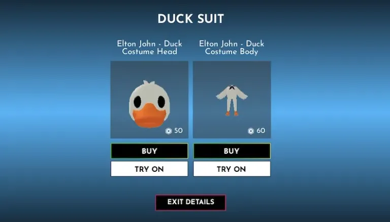 Try On An Item In Elton's Closet