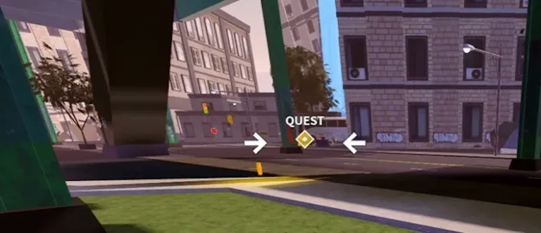 2. Go to the quest location and talk to the guy there.
