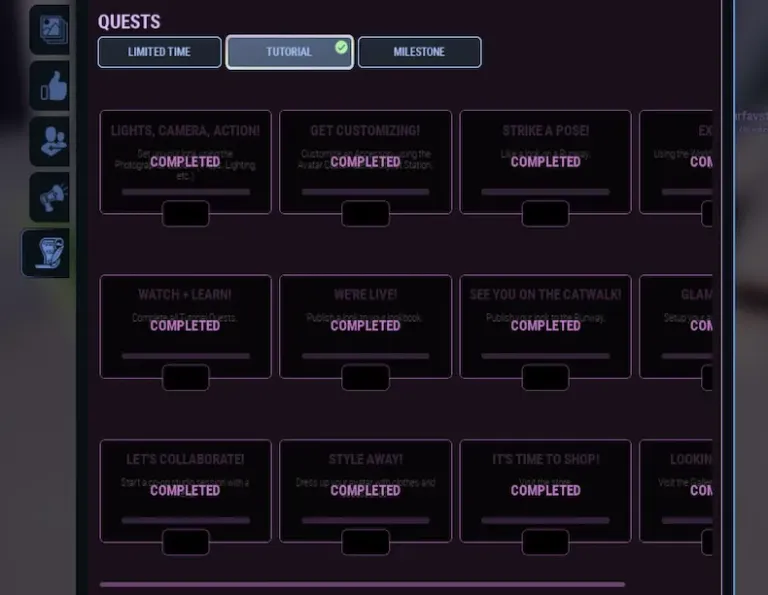 6. Check Quests