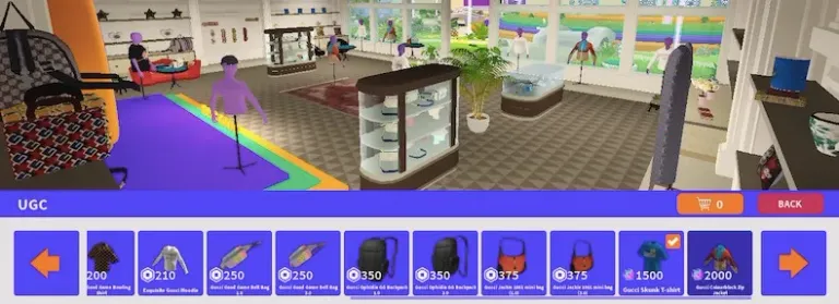 How to Get the Gucci Skunk T-shirt and the Gucci Colourblock Zip Jacket in Gucci Town on Roblox