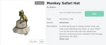 New FREE Hat in the Roblox Catalog