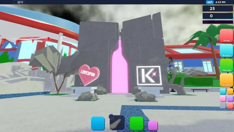 2. Enter the Lovespun Doorway