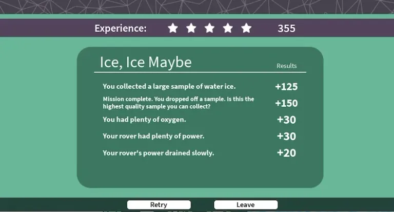 7. Complete the Ice, Ice, Maybe Mission
