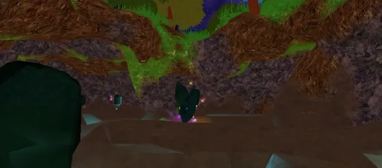 Crystal 3 in the Forest Cave