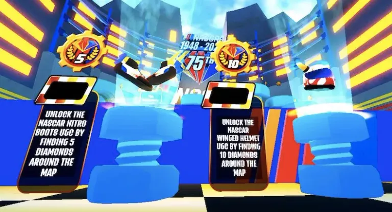 How to Get the  NASCAR Nitro Boots and NASCAR Race Helmet