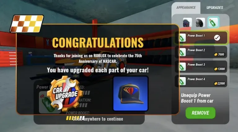 How to Get the NASCAR Cap