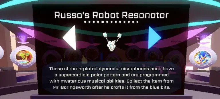 How to Get Russo's Robot Resonator and Russo's Golden Robot