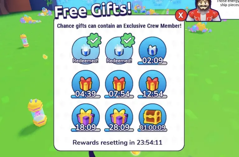 Collect Free Gifts