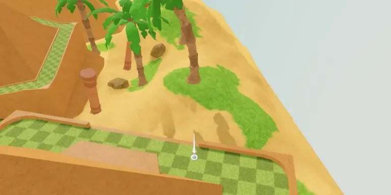 2. Complete the Secret Area of Oasis Hole 18