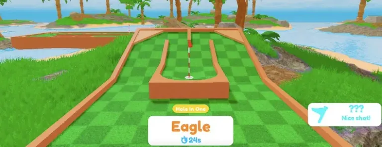 3. Get a Hole in One on Islands Hole 6 with a Blue Ball
