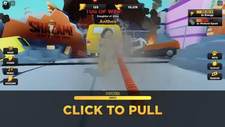 3. Complete First Tug-Of-War Challenge