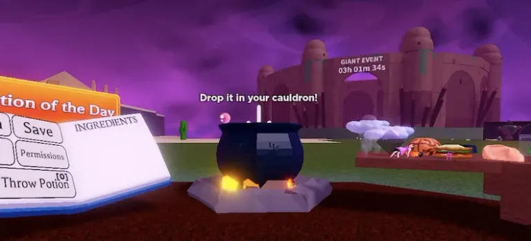 4. Put the Record in the Cauldron