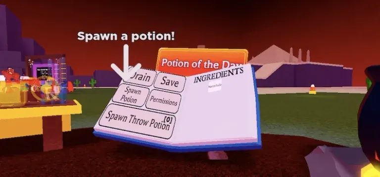5. Spawn a Potion