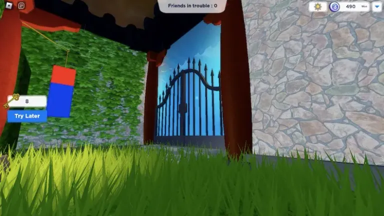 7. Help All 8 Trouble Friends, Then Exit