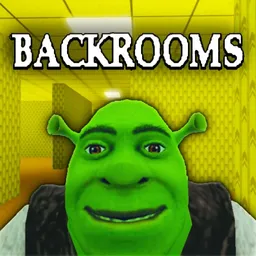 Shrek in the Backrooms game image