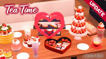 Tea Time Dessert Buffet game codes image