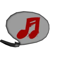 Music Note Speechbubble