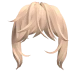 Messy Blonde Bangs - Klossette