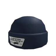 https://www.roblox.com/catalog/8246117438/Vans-Dress-Blues-Milford-Beanie