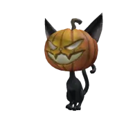 Pumpkin Black Cat Shoulder Pal