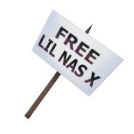 Free Lil Nas X Sign (LNX)