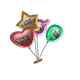 Luobu Party Balloon Back Item