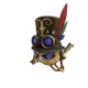 Mardi Gras Steampunk Mask Accessory | Hat