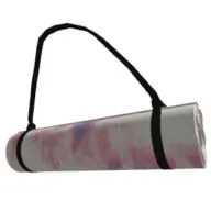 Warrior Mat + Alo Yoga Strap (Pink Tie-Dye)