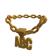 (GOLD) GAYLE ABC Chain
