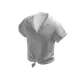 Tie-Front Top - White Shirts