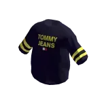 TJ Ringer Tee (Pop Dark Blue / Yellow)